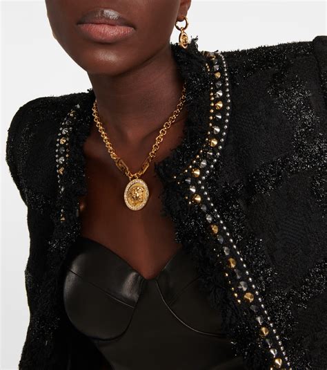 versace icon medusa necklace